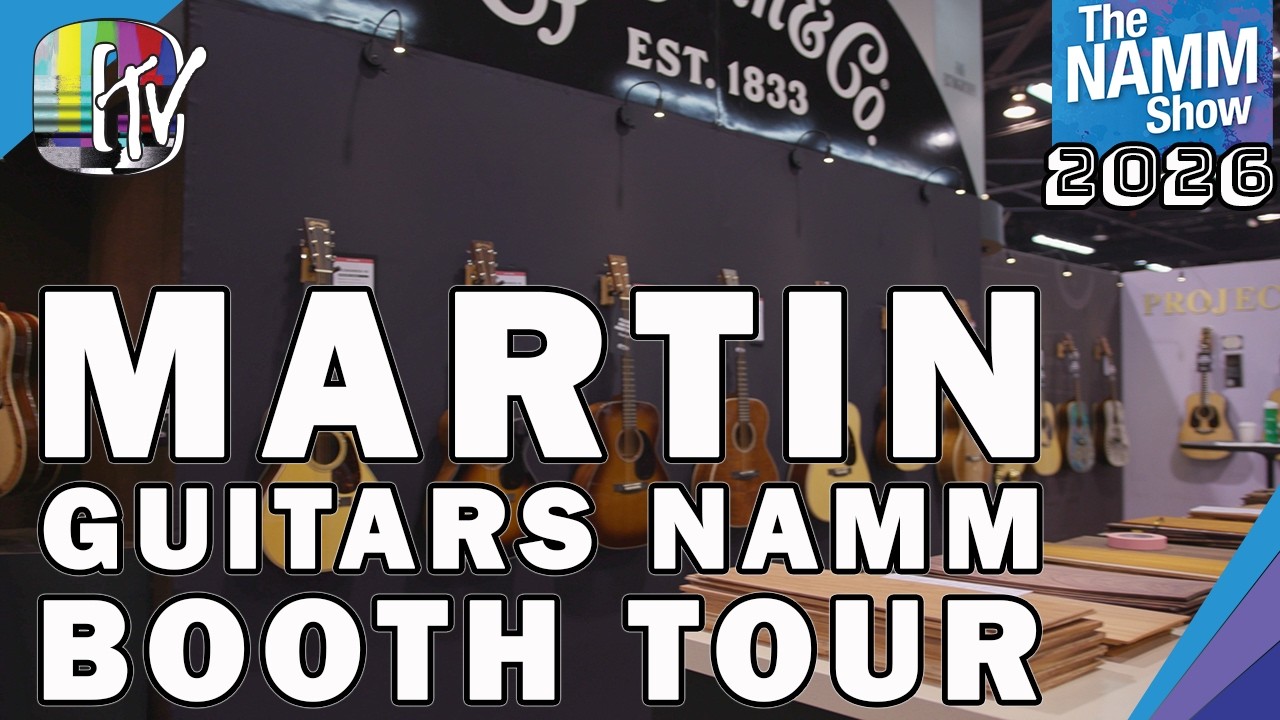 Casino Guitars Tours Martin Guitars at NAMM 2026