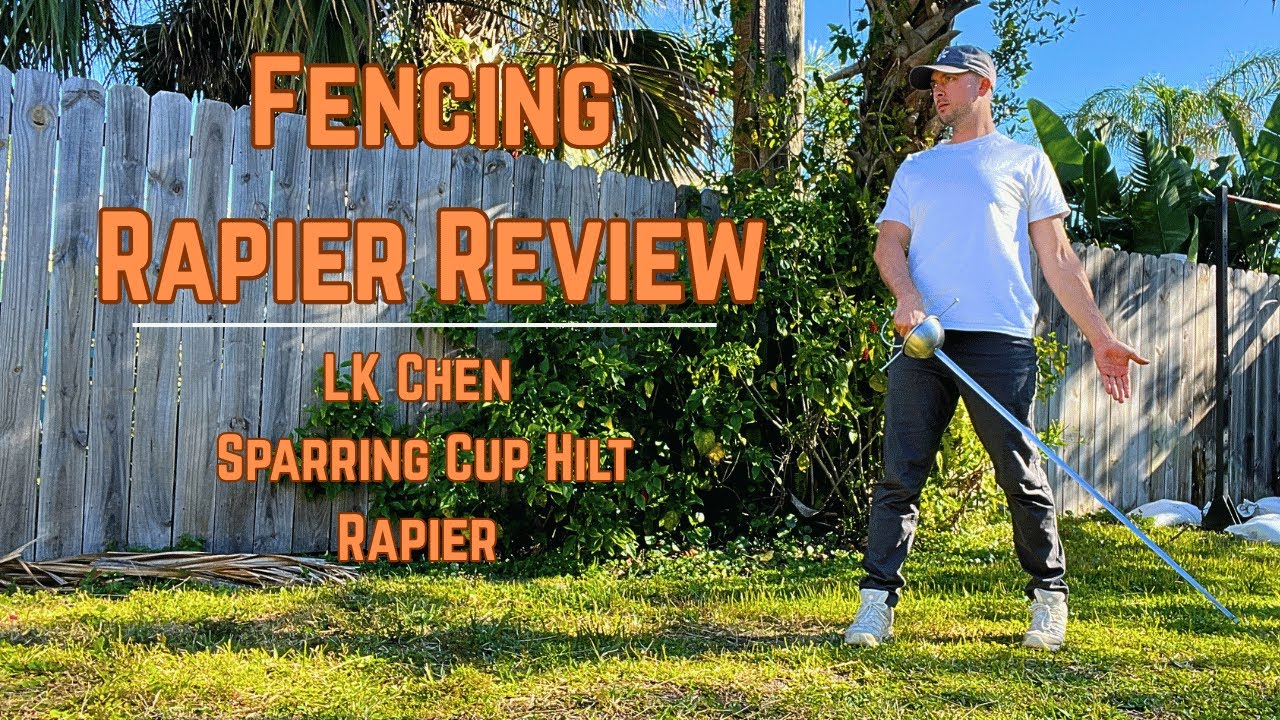 LK Chen Sparring Cup Hilt Rapier | Kult of Athena Review