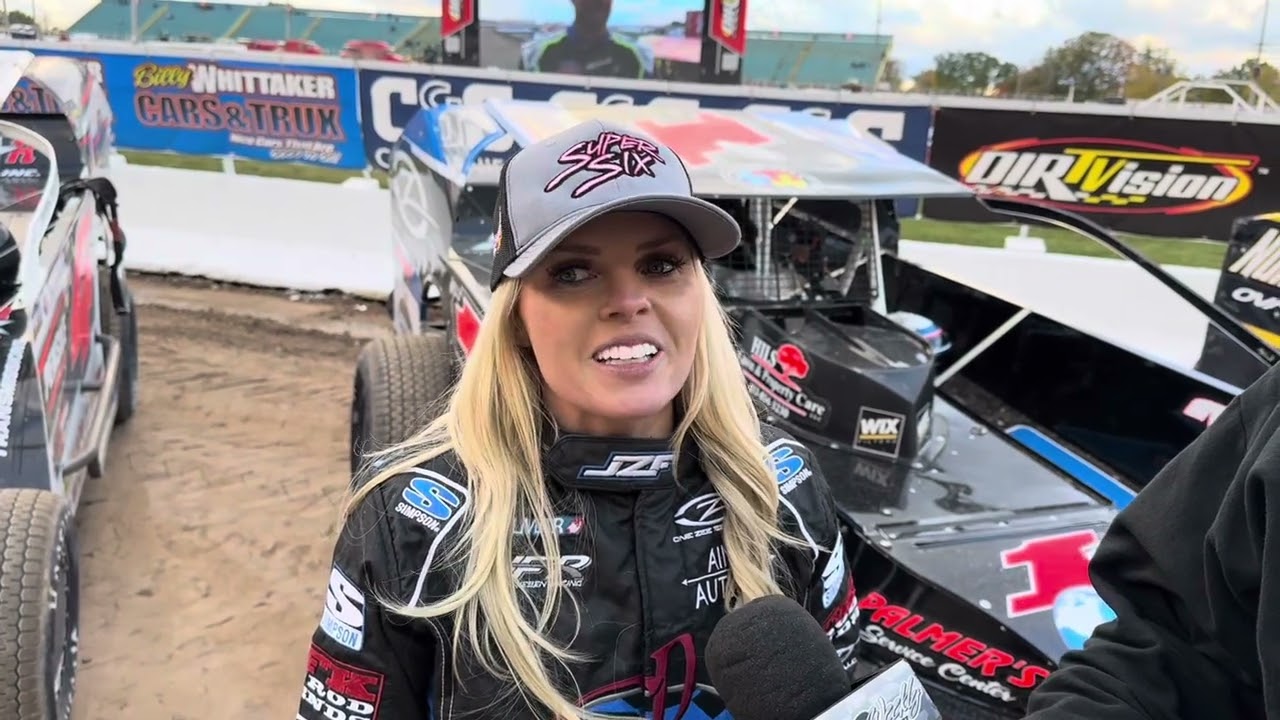 Джессика Фризен будет стартовать 5-й в пятничном вечернем заезде DIRTcar 358 Modified Salute to t...