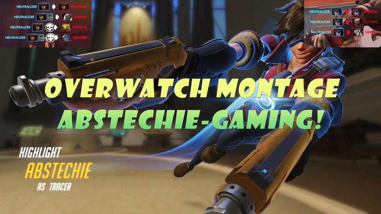 Hanzo, Widow, Mccree, Tracer, Reaper Overwatch Montage 2019 | Dark Shadow's AbsTechie