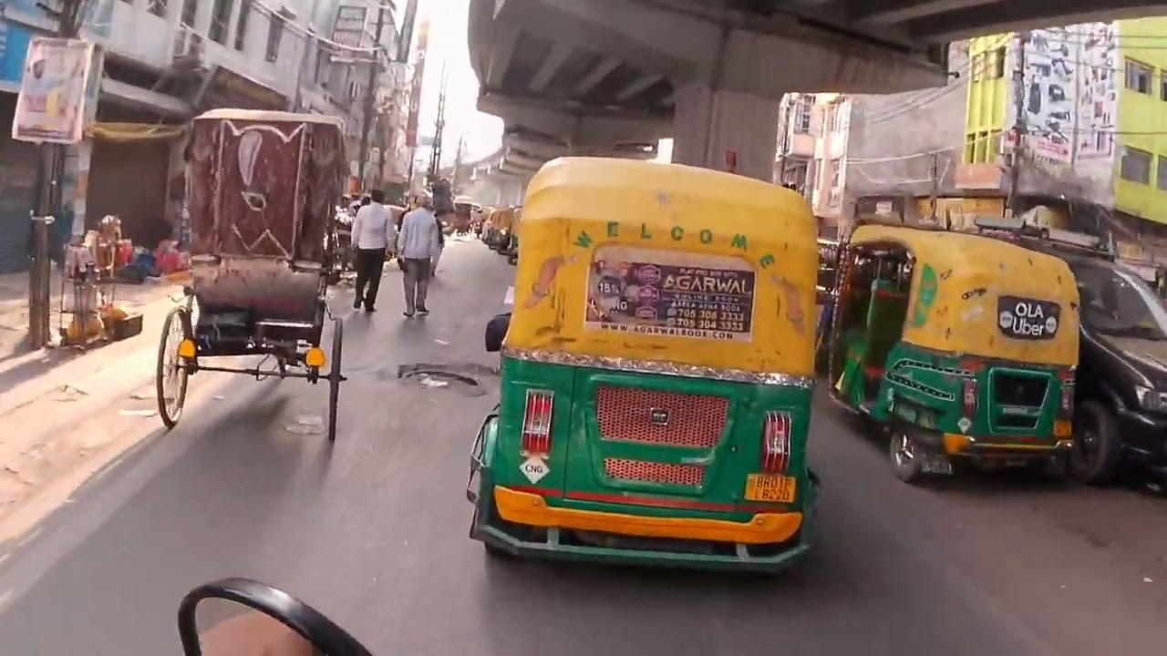 Rajendra Nagar terminal to Patna junction bhai road Ka Safar bike se