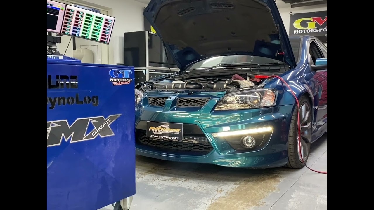 GM Motorsport VE Clubsport LS3 M6 - ProCharger Upgrade, Cam Package Torque Master Cam Detailed Video