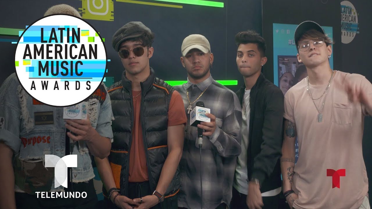 Los chicos de CNCO en 'La Internet no miente' | Latin AMAs | Entretenimiento