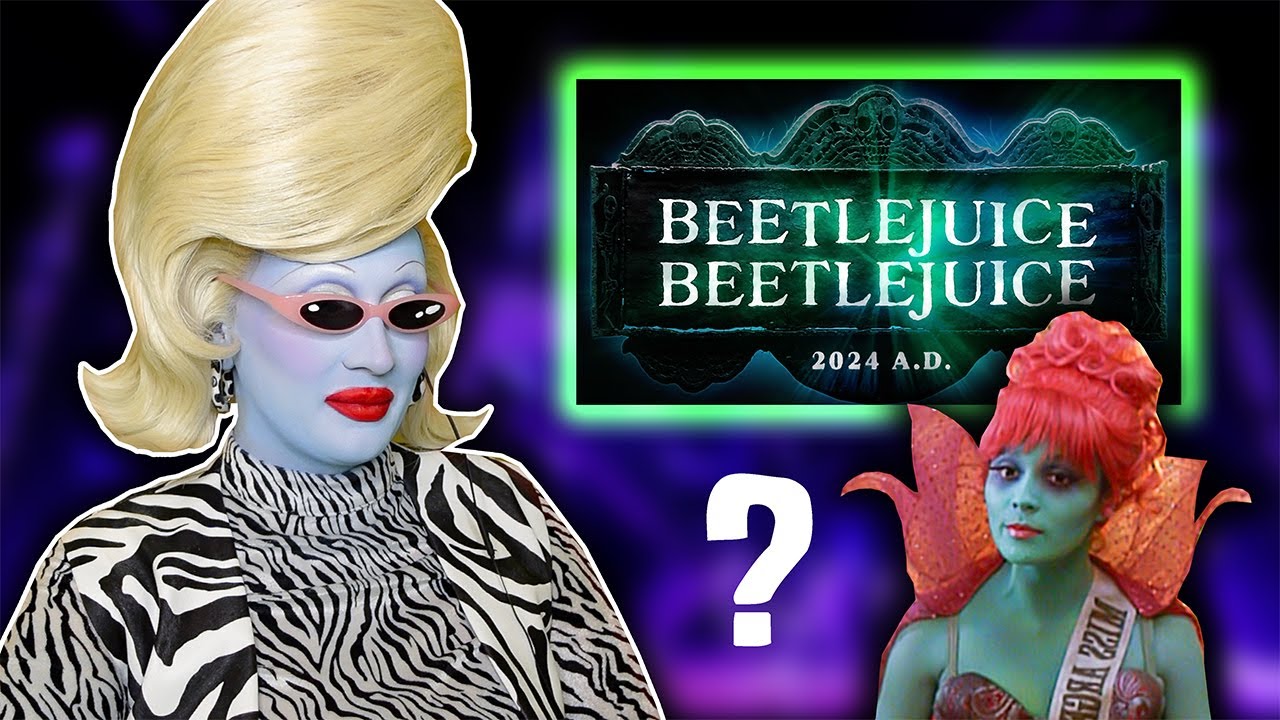 My favourite movie is back! Beetlejuice 2 trailer reaction