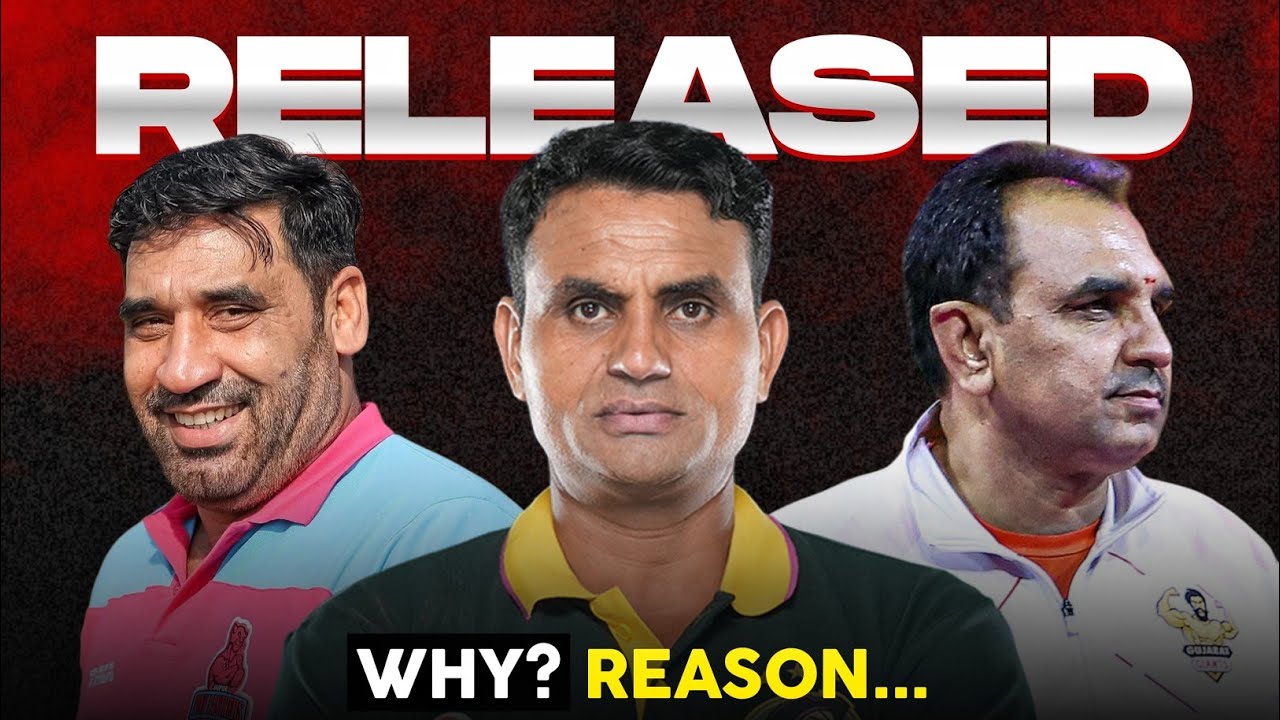 PKL 2025 : These 3 Big Head Coaches Released | Pro Kabaddi Season 12