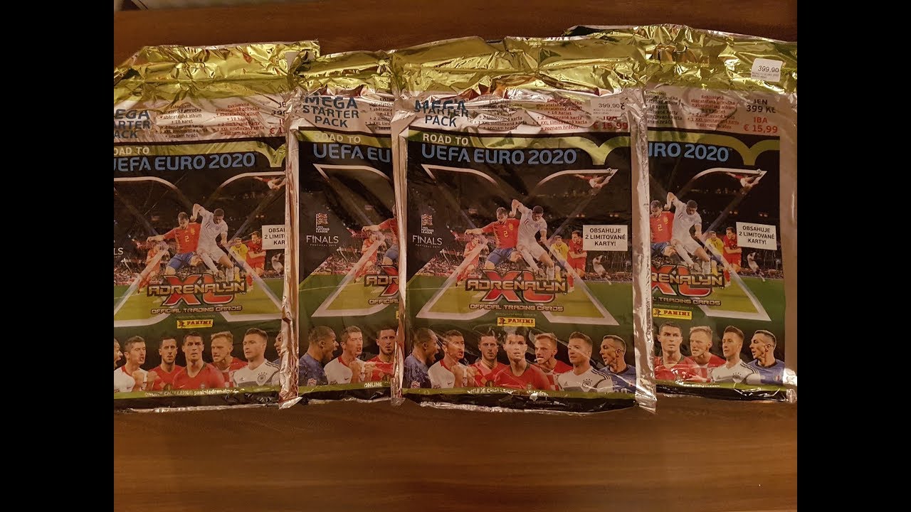 ROAD TO EURO 2020 - OTWIERAM 4 STARTERPACKI Z CZECH - ILE LIMITEK XXL DOCKALA I HAMSIKA TRAFIŁEM?