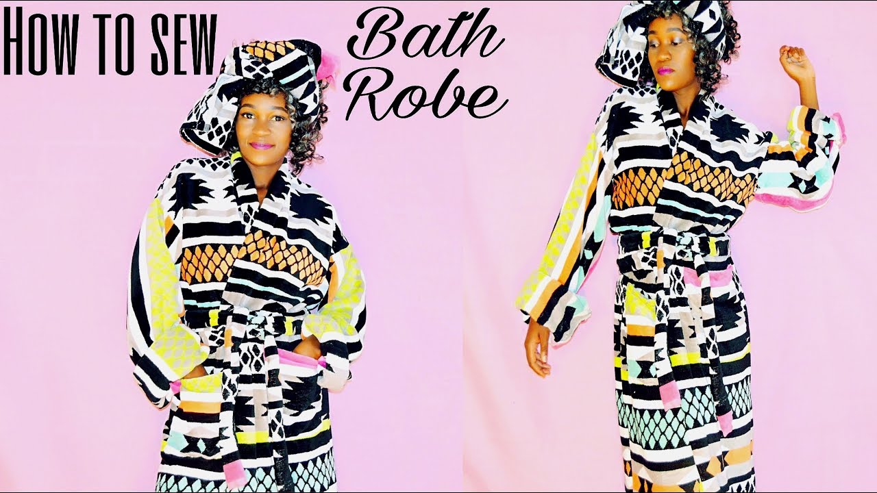 How to Sew Bath Robe from Towels