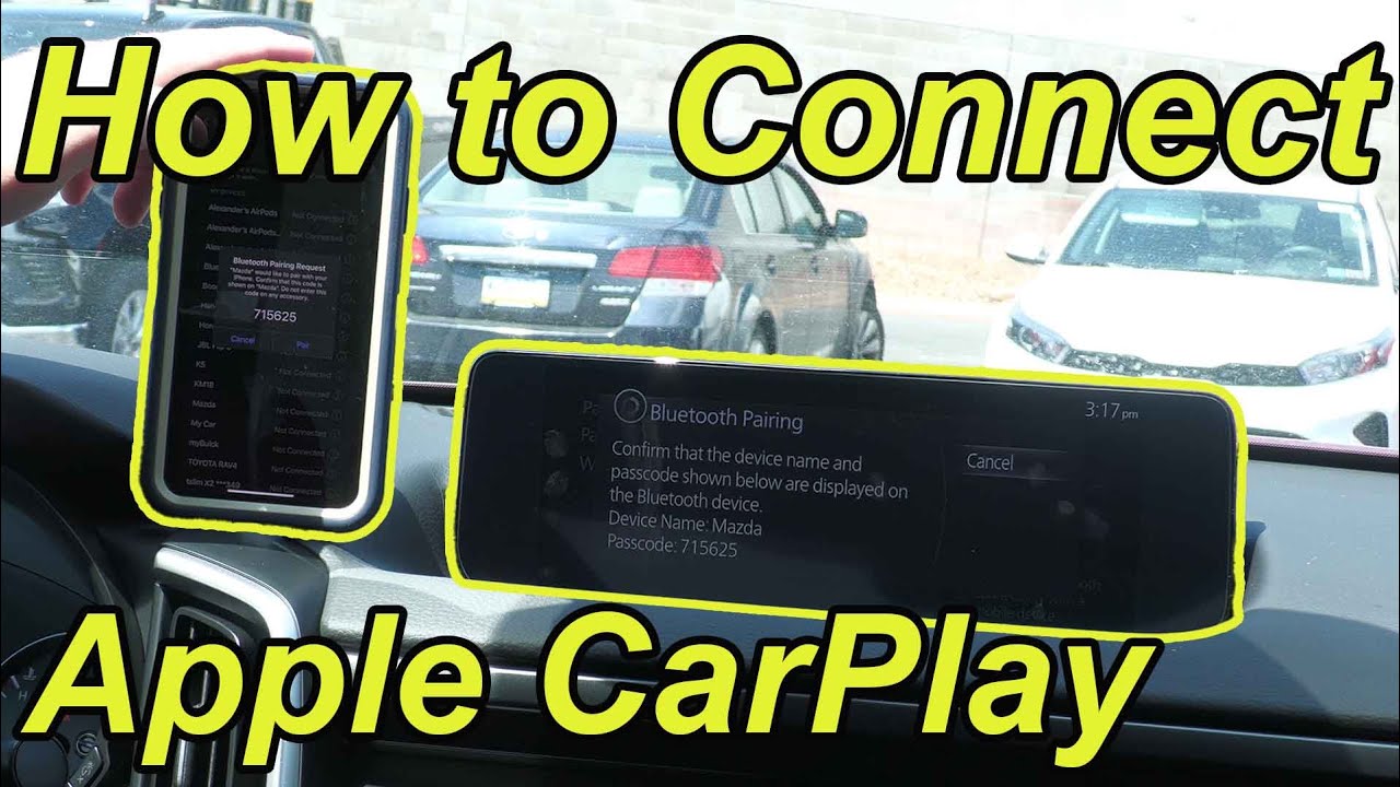 Как подключить Apple CarPlay к Mazda 2024 года