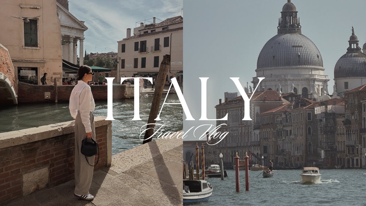 72 HOURS IN ITALY | luxury shopping in Venice, best pasta & ice cream, family holiday