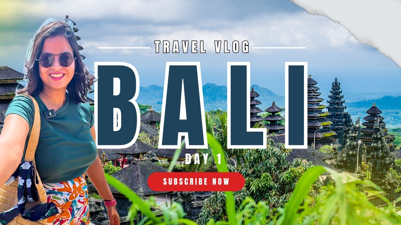 My First Time in Bali 🇮🇩 | From Streets to Stunning Beaches - Local Food & Scooty Rent Travel Vlog