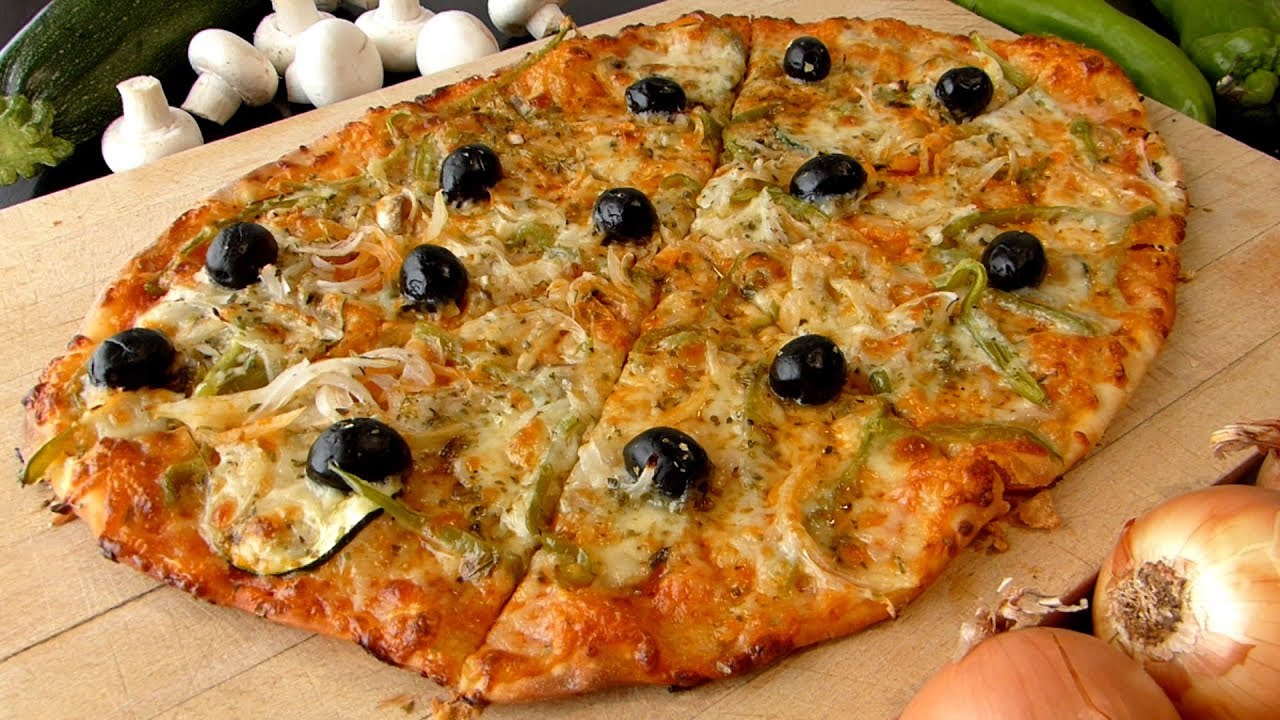 PIZZA DE VERDURAS (VEGETAL)
