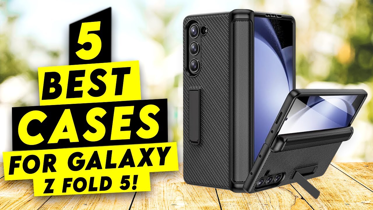 Top 5 Best Cases For Galaxy Z Fold 5!✅