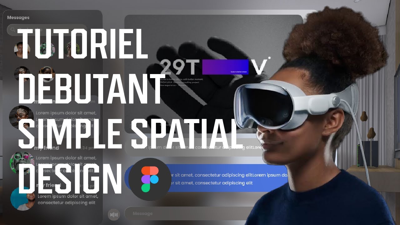 design spatial : Tutoriel figma Débutant