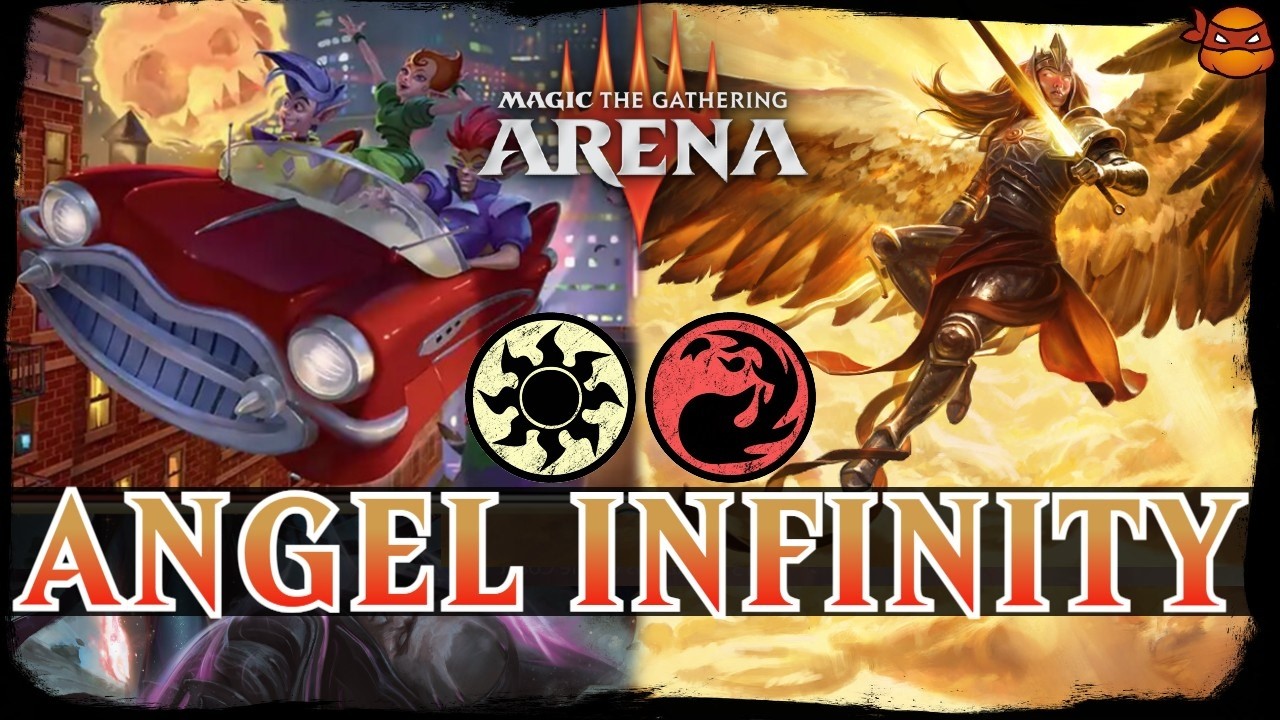 ANGEL INFINITE WINS | MTG Arena Boros Angels Aureila Combo Flying TMNT Standard Deck