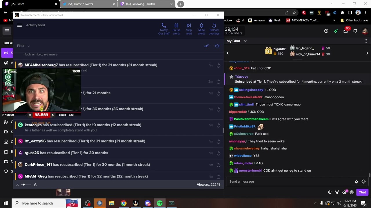 NICKMERCS ON THE TRUTH ABOUT CALL OF DUTY CANCELLING HIM & REMOVING HIS SKIN