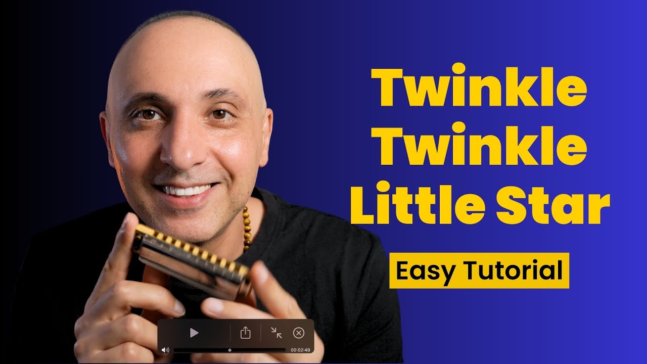 Learn Twinkle Twinkle Little Star on Harmonica Fast