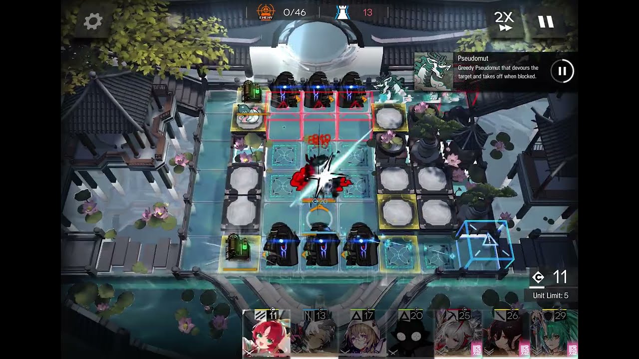 Arknights IS6; GT11 Hook, Line, and Sinker Emergency Stage