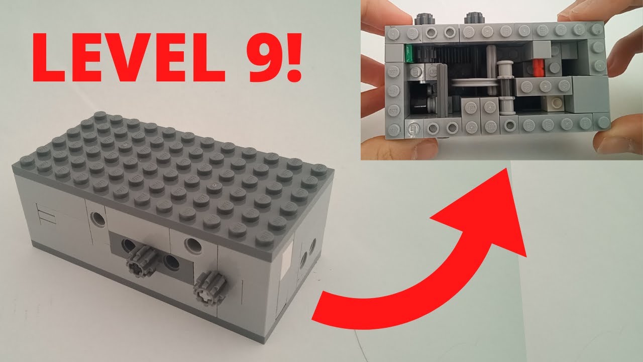 Solving a level 9 Lego puzzle box!