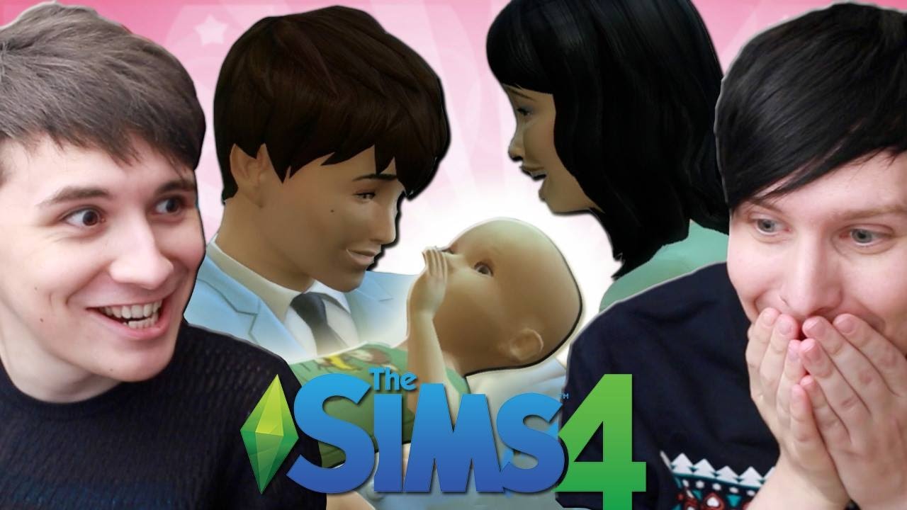 DIL HAS A BABY - Dan and Phil Play: Sims 4 #32