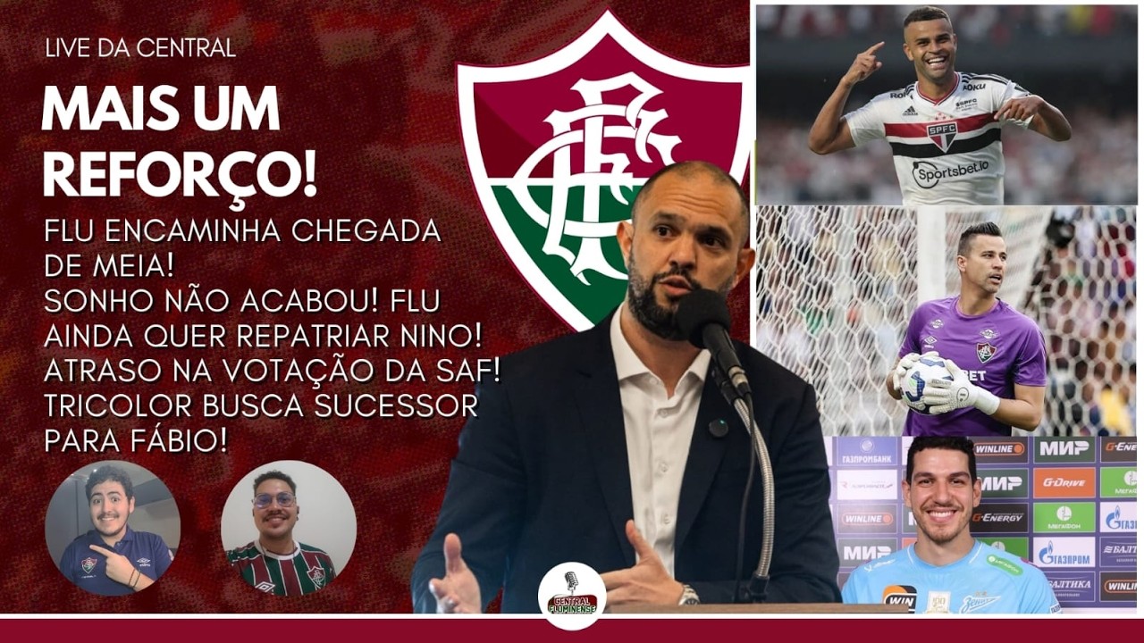 FLUMINENSE PERTO DE CONTRATAR MAIS UM! | O SONHO NÃO ACABOU: FLU AINDA QUER CONTRATAR NINO!
