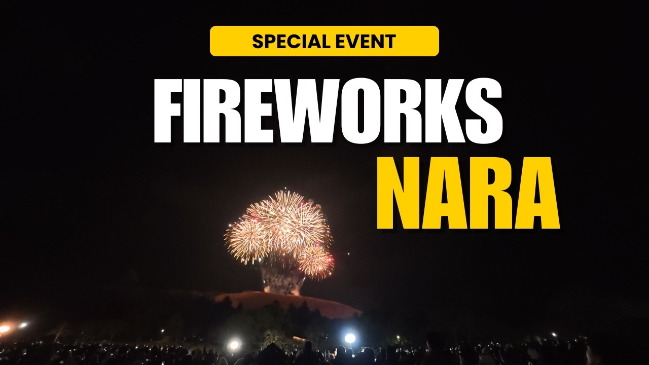 Nara Fireworks + Yamayaki Burning Mountain Festival 2026 ASMR