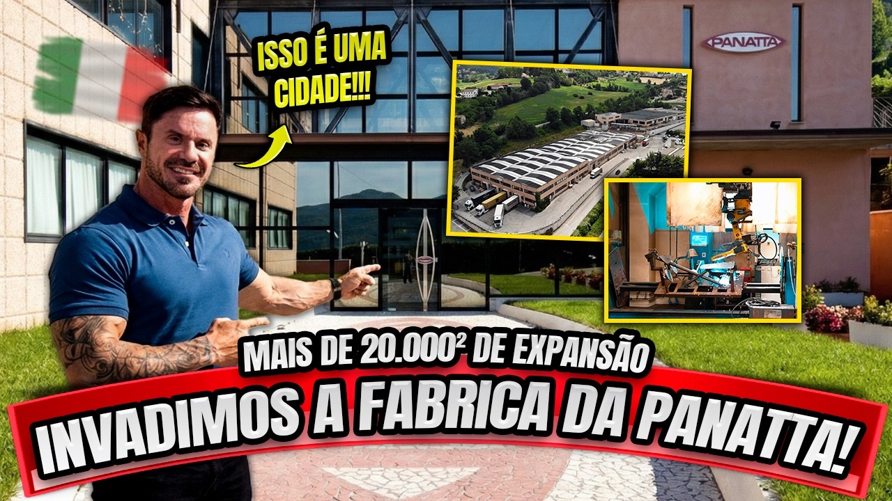 INVADIMOS A GIGANTE FÁBRICA DA PANATTA - UM VERDADEIRO PALÁCIO!