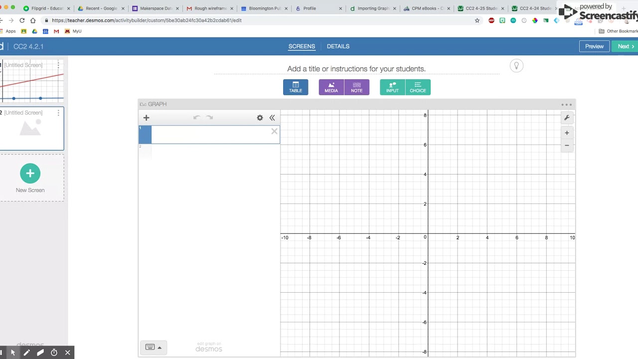 Creating Desmos Activities with the CPM etools