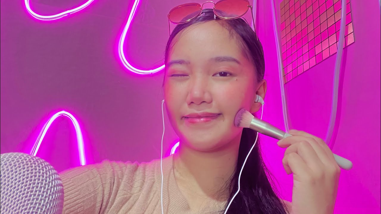 ASMR | Doing your Valentines Makeup #asmr #makeup