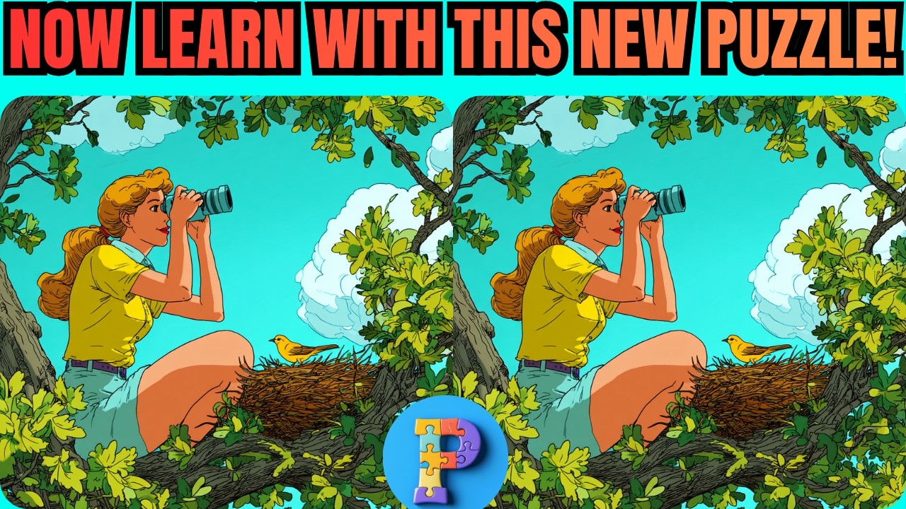 Now Play Our Newest Puzzle! 🧩Spot The Difference!🧩 Can you find all five?