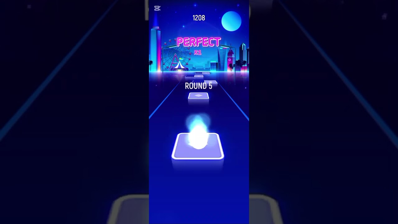 Tiles hop | hardliner | endless mode 8 record :1981