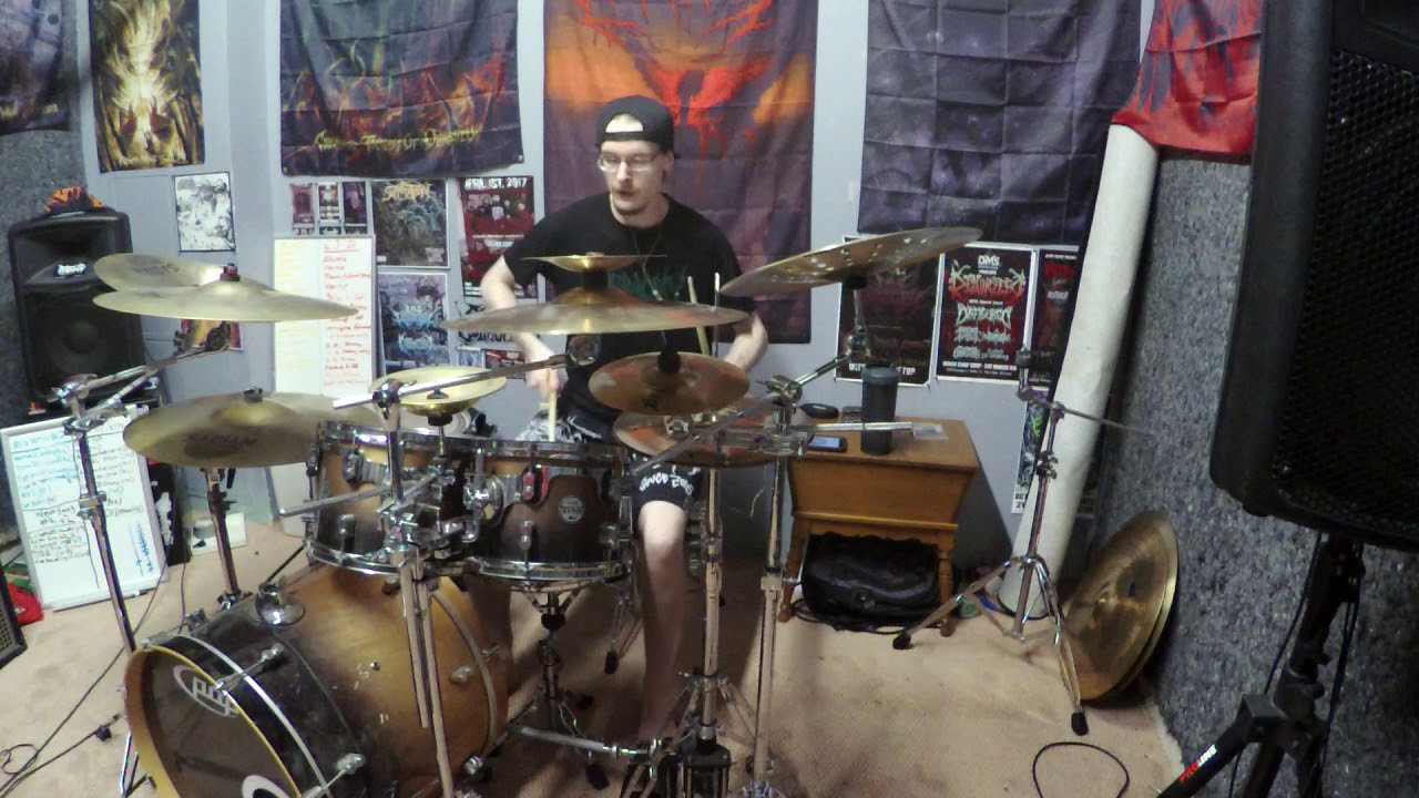 Brodequin - Flow of Maggots Drum Cover