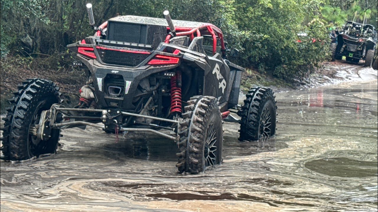 Riding Florida Trails during "Wet Season" with the Squad Vlog 4K