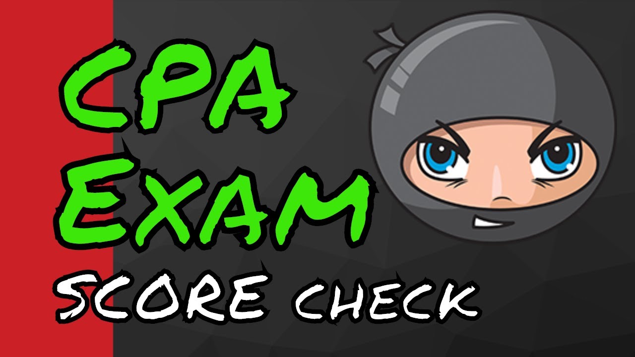 CPA Exam Score Check