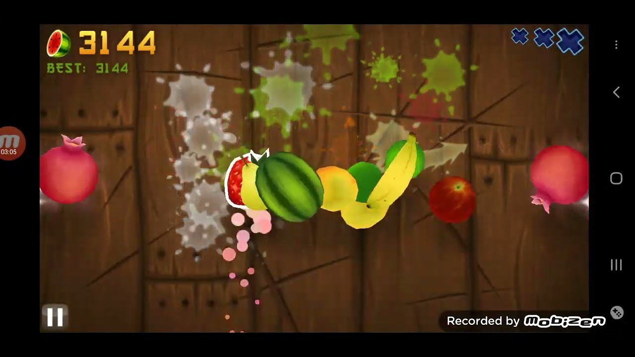Fruit Ninja Special Halloween By James98 + Mediocre78 Team Gameplay