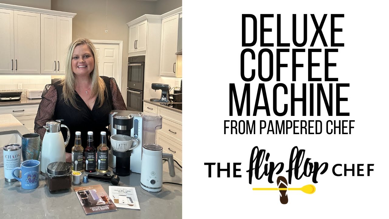 Pampered Chef's Deluxe Coffee Machine in action!