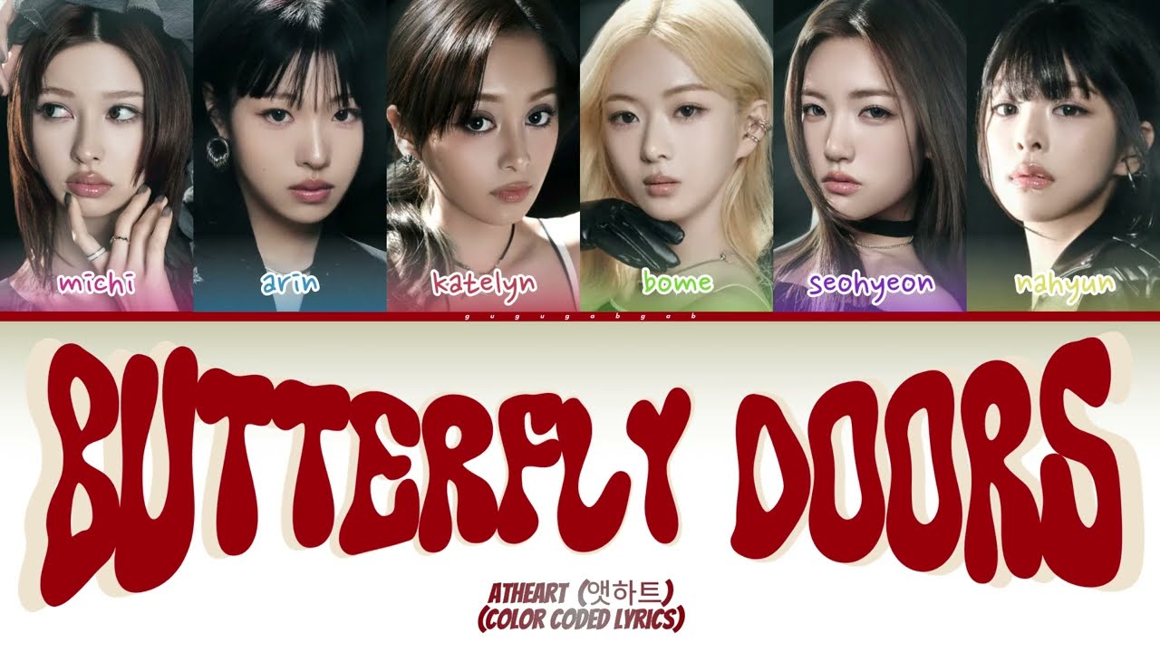 AtHeart (앳하트) &lsquo;Butterfly Doors&rsquo; (Color Coded Lyrics)