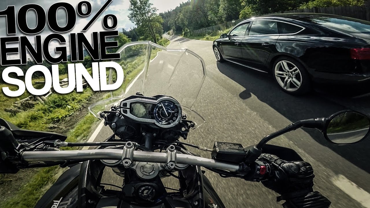 PUSHING the TRIUMPH TIGER 800 XC [RAW Onboard]