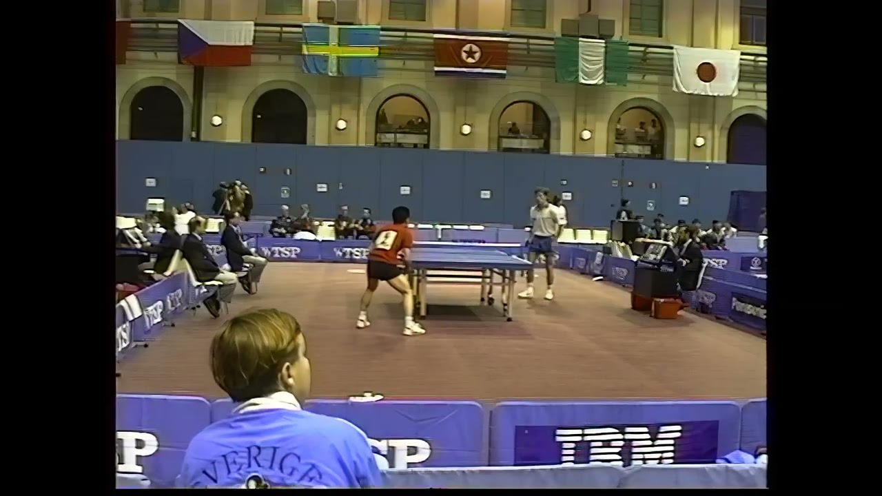 1991 World Team Cup - J.O. Waldner v. Qian  Qianli (AUT)