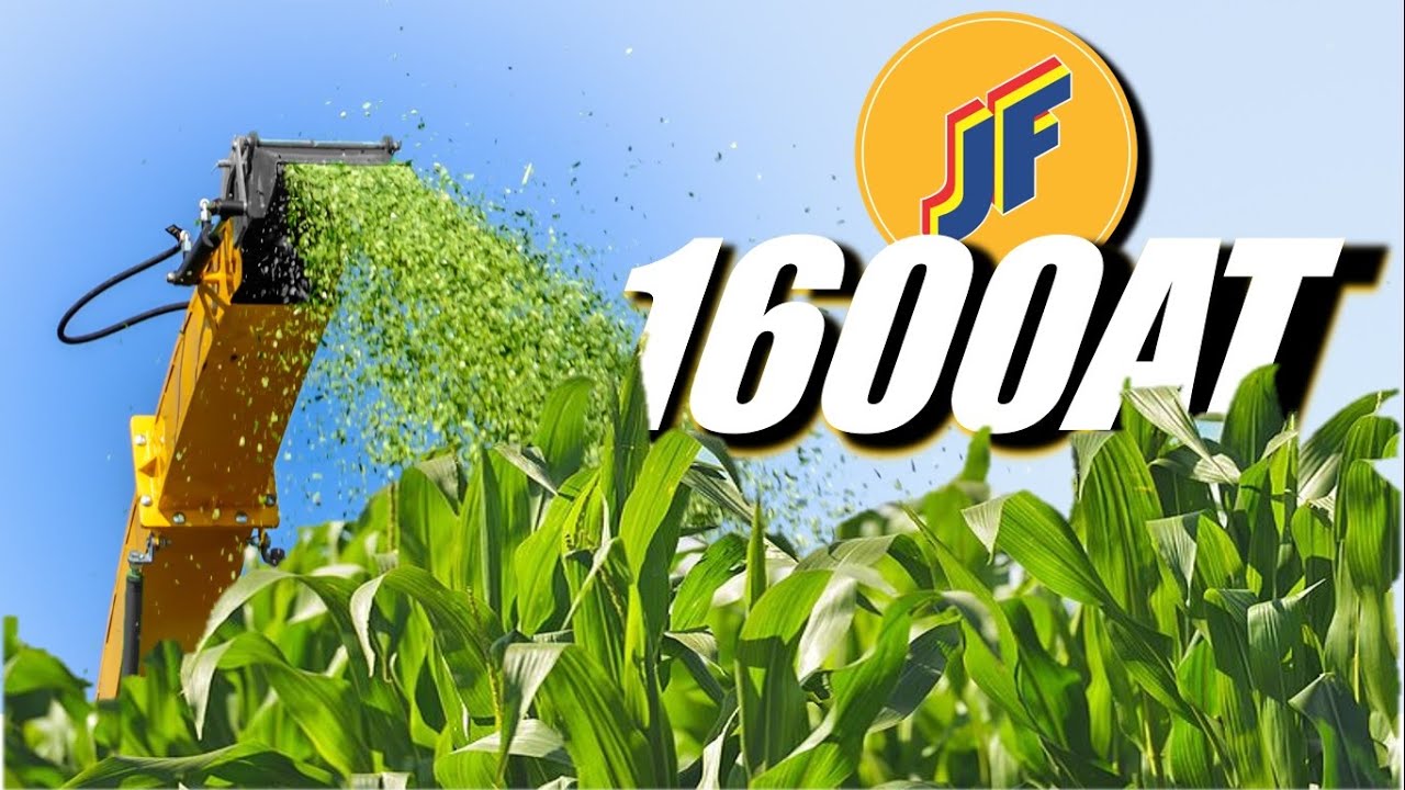 Massive production with the Brazilian most versatile row independent forage harvester JF 1600AT!