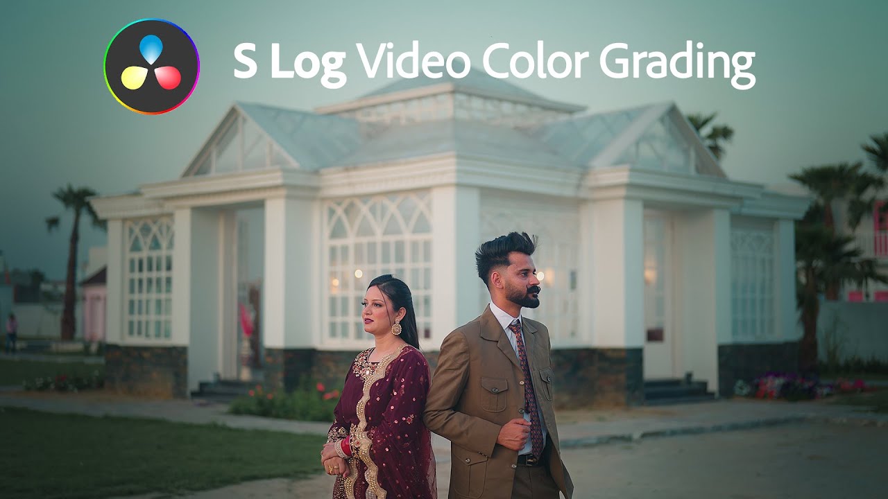 S Log | Pre wedding | Advanced Color Grading Davinci Resolve 19 Tutorial
