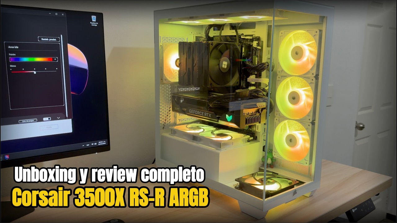 Corsair 3500X RS-R ARGB | Unboxing y review completo