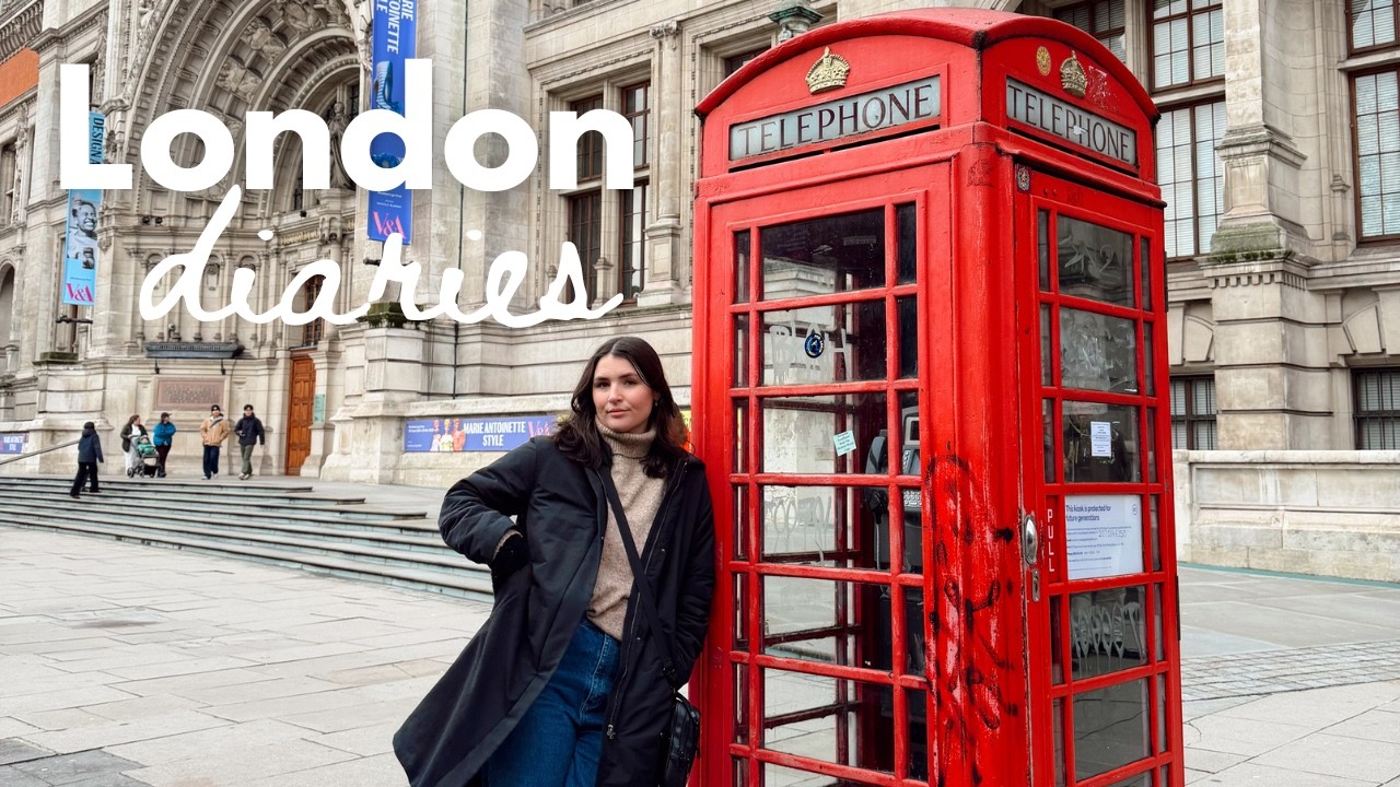 LONDON VLOG | a cold but wonderful week in the city (food, coffee, museums, and BIG BEN) 🥹✨☕️☔️