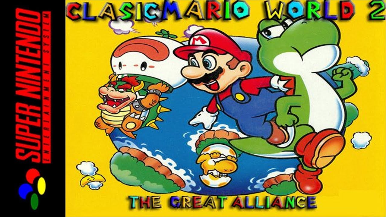 [Longplay] SNES - Classic Mario World 2: The Great Alliance [Hack] [100%, All Exits] (4K, 60FPS)