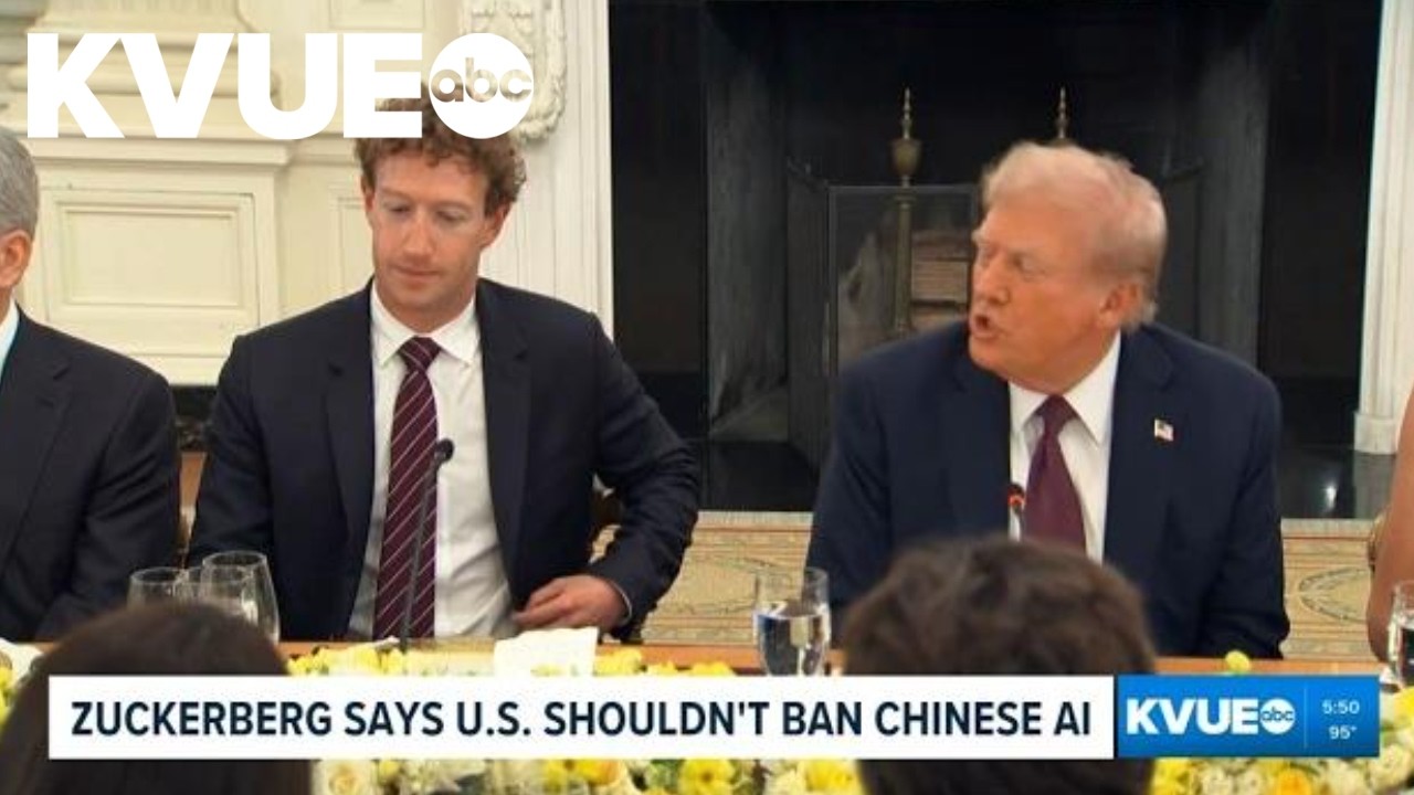 Zuckerberg says US should ban Chinese AI