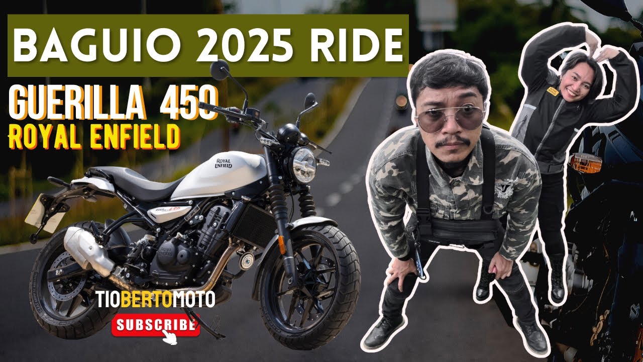 Baguio 2025 Ride using Royal Enfield Guerilla 450 | Guerilla 450 review