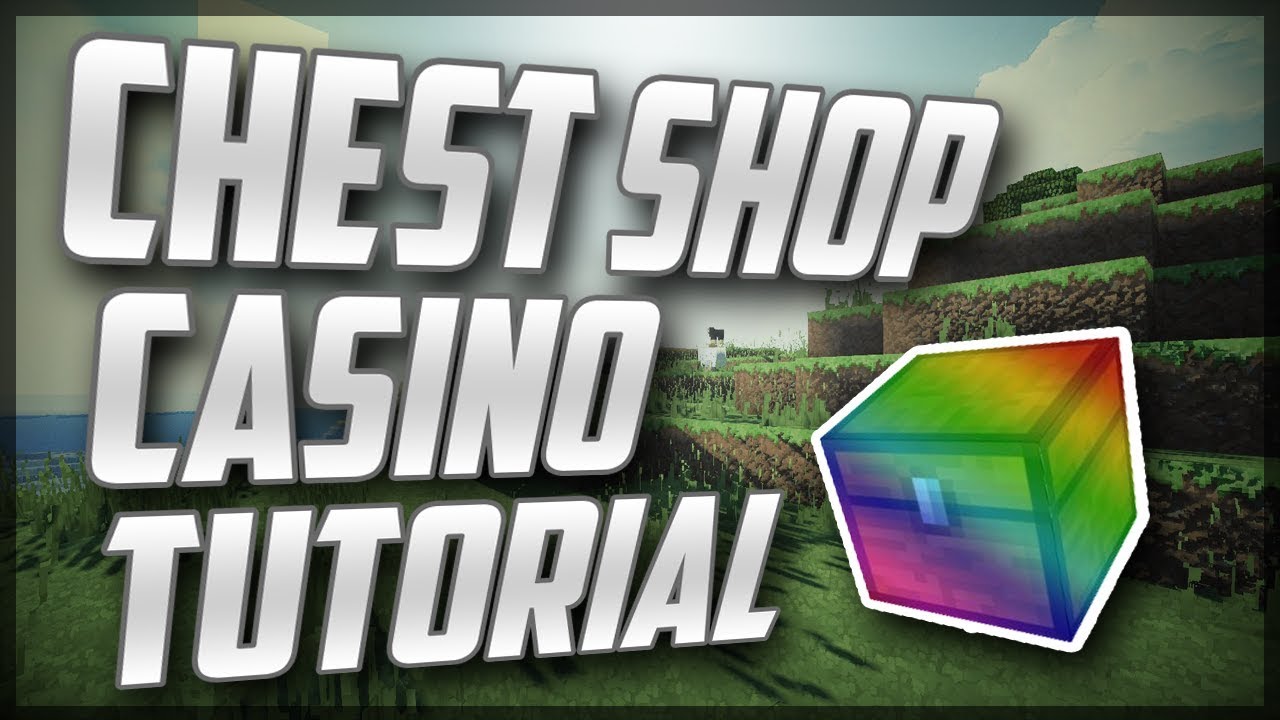 MINECRAFT CHEST SHOP CASINO! [CHEAP + COMPACT]