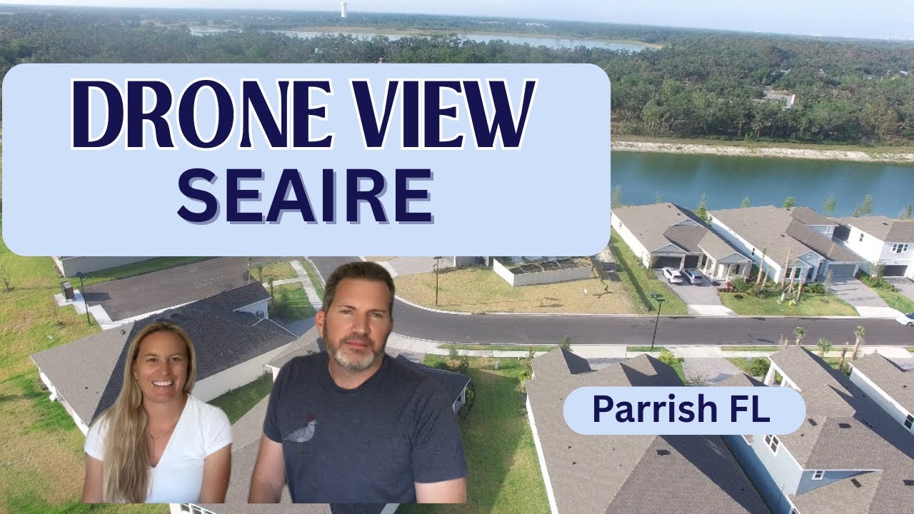Seaire Parrish FL Aerial Tour | Explore the New Lagoon Community (2025)