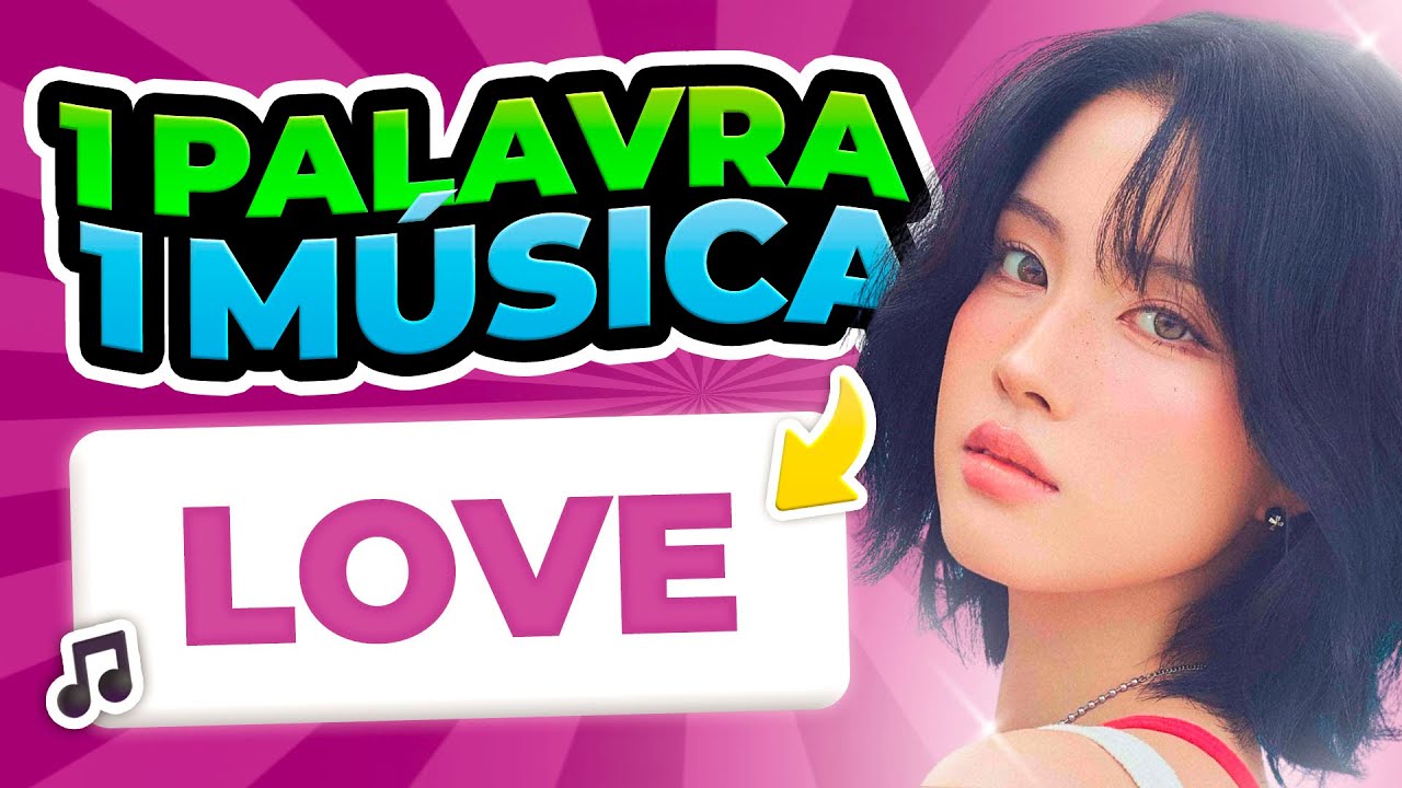 Uma PALAVRA uma MÚSICA! 🩷 | KPOP GAME - Dia de Kpop! ☀️