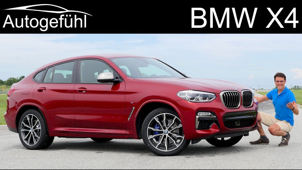 BMW X4 FULL REVIEW Documentary all-new 2019 G02 M40d vs xDrive30i comparison - Autogefühl