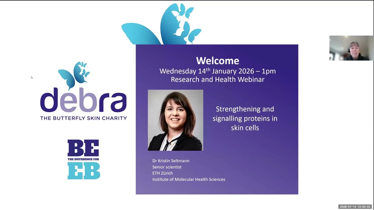 Research and Health webinar with Dr Kristin Seltmann